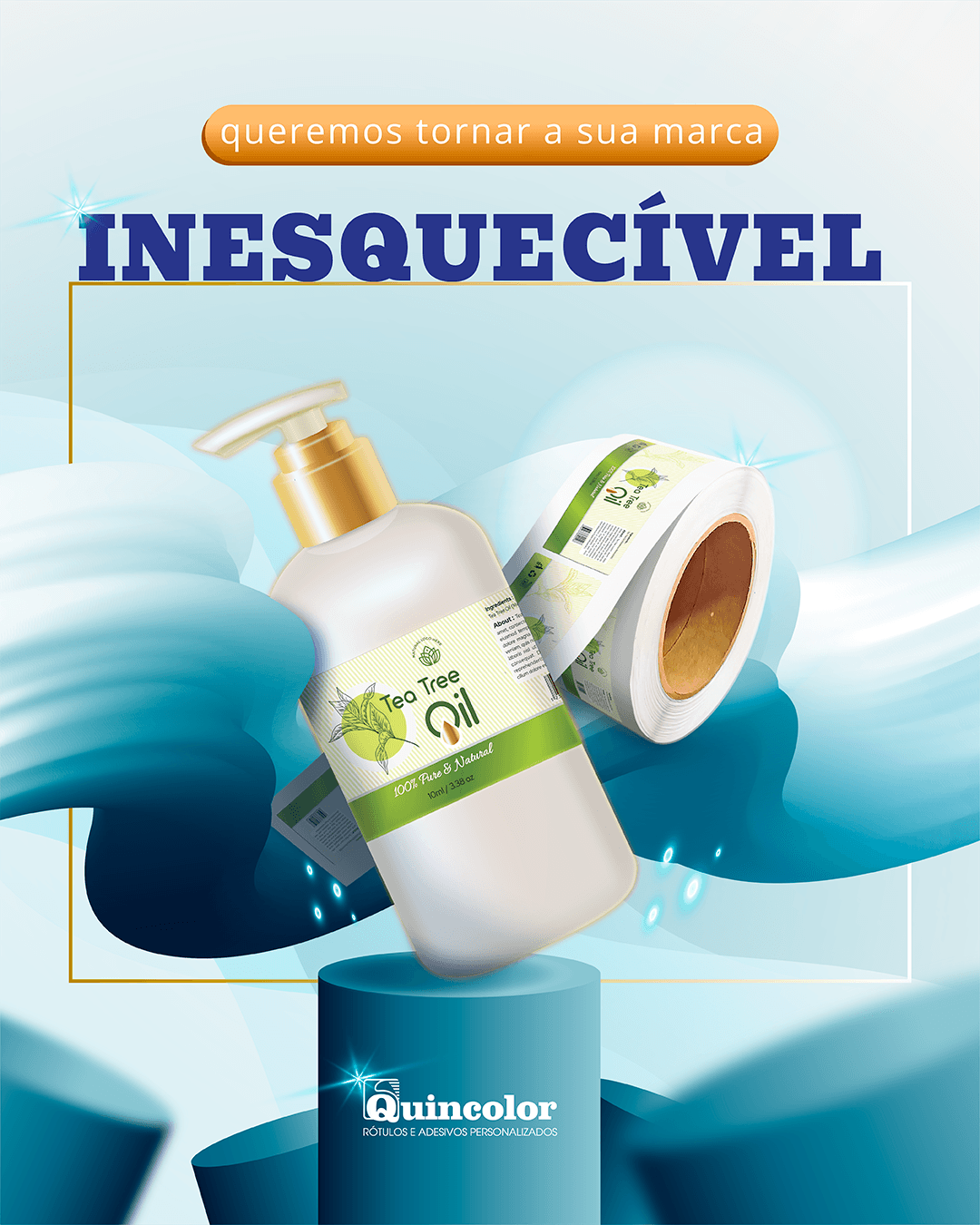 Queremos tornar sua marca inesquecível