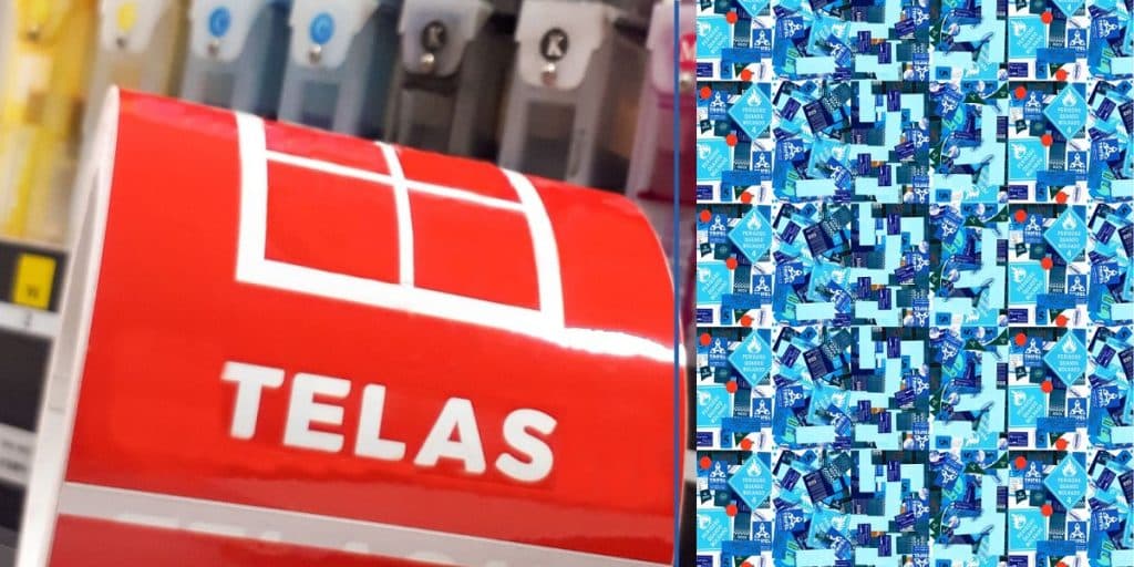 Etiquetas BOPP Branco Brilho para Rótulos Alimentícios